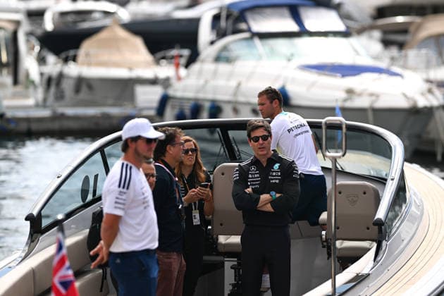 June 7, 2026, Montecarlo, Monaco, Monaco: Team Principal of Mercedes AMG PETRONAS Formula One Team, Toto Wolff arrives on sunday in the Paddock of the Formula 1 Louis Vuitton Grand Prix de Monaco, Montecarlo. Montecarlo Monaco - ZUMAf150 20260607_zsp_f150_003 Copyright: xDaisyxFacinellix