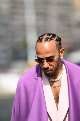 June 7, 2026, Montecarlo, Monaco, Monaco: British driver Lewis Hamilton, Scuderia Ferrari HP arrives on sunday in the Paddock of the Formula 1 Louis Vuitton Grand Prix de Monaco, Montecarlo. Montecarlo Monaco - ZUMAf150 20260607_zsp_f150_004 Copyright: xDaisyxFacinellix