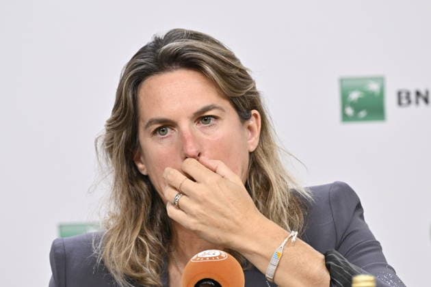 Tennis -Internationaux de France - Roland Garros 2026 - ITF - 07 06 2026 - Tennis -Internationaux de France - Roland Garros 2026 - ITF - 07 06 2026 - Amelie Mauresmo - conference de Presse - France ParisFrance  Copyright: xChryslenexCaillaud Psnewzx