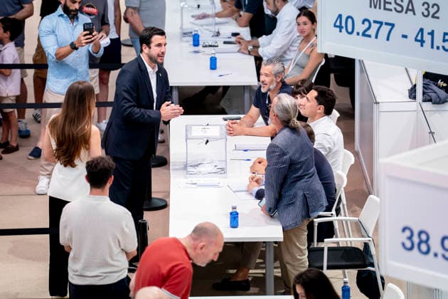 June 7, 2026, Valdebebas, Madrid, Spain: Enrique Riquelme, candidate for the position of President of Real Madrid during the Real MadridÃ¢â‚¬â ¢s presidential election day at Ciudad Deportiva Real Madrid on June 07, 2026 in Valdebebas, Madrid, Spain. Presidential Election Day At Real Madrid  - ZUMAa181 20260607_zaa_a181_015 Copyright: xAngelxPerezxMecax