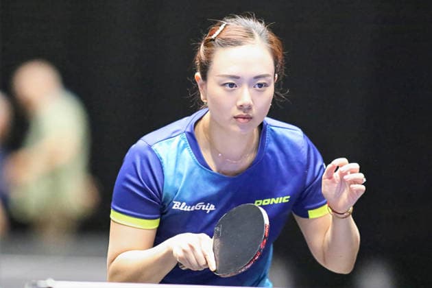 Yuan Wan in focus GER Erfurt TT Finals 2026 German Championships, Table Tennis Exhibition Hall Erfurt 07 06 2026 GER Erfurt TT Finals 2026 German Championships, Table Tennis Exhibition Hall Erfurt 07 06 2026 Thuringia German Championships 06 06 2026 Erfurt Copyright: xEibner-Pressefoto JoergxHirschx EP_JHH