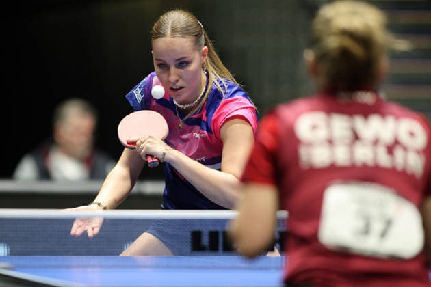 Annett Kaufmann GER Erfurt TT Finals 2026 German Championships, Table Tennis Exhibition Hall Erfurt 06 06 2026 GER Erfurt TT Finals 2026 German Championships, Table Tennis Exhibition Hall Erfurt 06 06 2026 Thuringia German Championships 06 06 2026 Erfurt Copyright: xEibner-Pressefoto JoergxHirschx EP_JHH
