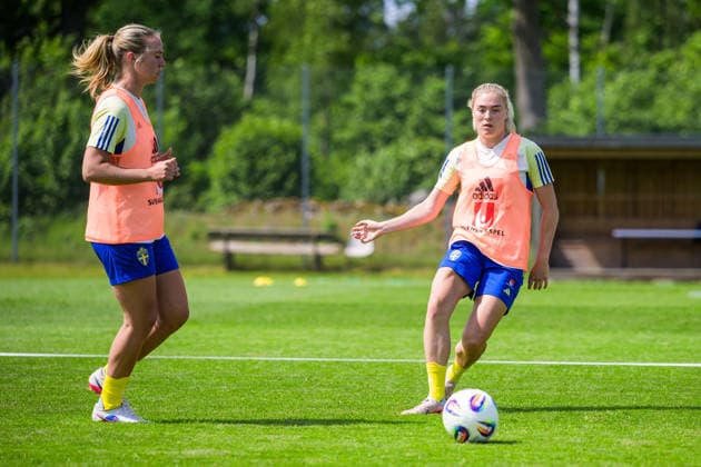 260607 Ida Björnberg of Sweden during a training session with the womenÂs under 23 national team on June 7, 2026 in Kalmar Photo Suvad Mrkonjic BILDBYRAN COP 170 SM0469 fotboll football soccer fotball u23 under 23 träning practice training sverige sweden dam bbeng sverige sweden  Copyright: SUVADxMRKONJIC BB260607SM011
