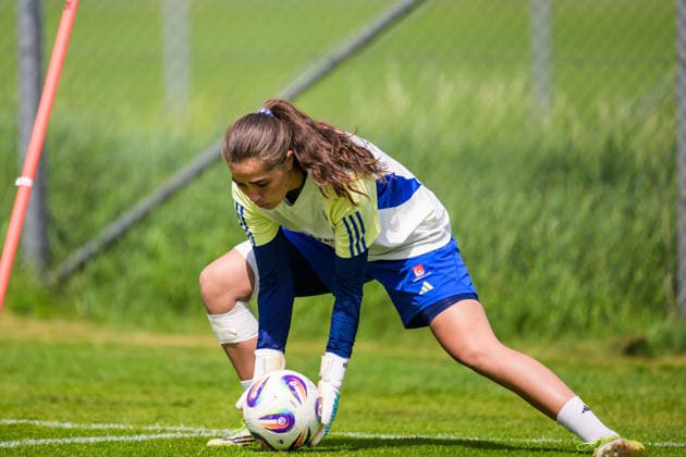 260607 Goalkeeper Ebba Steen of Sweden during a training session with the womenÂs under 23 national team on June 7, 2026 in Kalmar Photo Suvad Mrkonjic BILDBYRAN COP 170 SM0469 fotboll football soccer fotball u23 under 23 träning practice training sverige sweden dam bbeng sverige sweden  Copyright: SUVADxMRKONJIC BB260607SM018