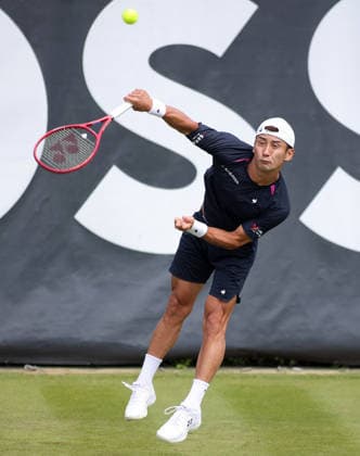07 06 2026, Boss Open 2026, ATP Tour 250 Stuttgart, TTC Weissenhof, Tennis, Sport, in the picture Sho Shimabukuro JPN