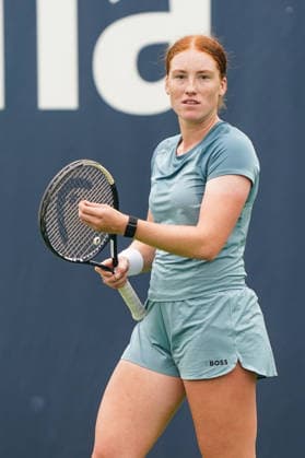 2026-06-07 - Libema Open 2026 ROSMALEN, NETHERLANDS - JUNE 7: Ella Seidel of Germany during the Libema Open 2026 at the Autotron on June 7, 2026 in Rosmalen, Netherlands Rosmalen Autotron Netherlands Content not available for redistribution in The Netherlands directly or indirectly through any third parties. Copyright: xAndrexWeeningx