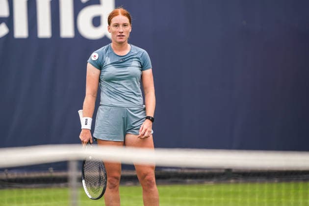 2026-06-07 - Libema Open 2026 ROSMALEN, NETHERLANDS - JUNE 7: Ella Seidel of Germany during the Libema Open 2026 at the Autotron on June 7, 2026 in Rosmalen, Netherlands Rosmalen Autotron Netherlands Content not available for redistribution in The Netherlands directly or indirectly through any third parties. Copyright: xAndrexWeeningx