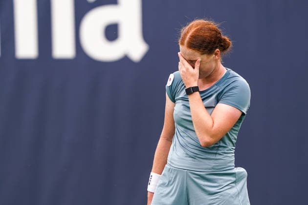 2026-06-07 - Libema Open 2026 ROSMALEN, NETHERLANDS - JUNE 7: Ella Seidel of Germany during the Libema Open 2026 at the Autotron on June 7, 2026 in Rosmalen, Netherlands Rosmalen Autotron Netherlands Content not available for redistribution in The Netherlands directly or indirectly through any third parties. Copyright: xAndrexWeeningx