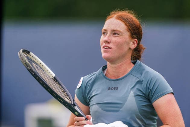 2026-06-07 - Libema Open 2026 ROSMALEN, NETHERLANDS - JUNE 7: Ella Seidel of Germany during the Libema Open 2026 at the Autotron on June 7, 2026 in Rosmalen, Netherlands Rosmalen Autotron Netherlands Content not available for redistribution in The Netherlands directly or indirectly through any third parties. Copyright: xAndrexWeeningx