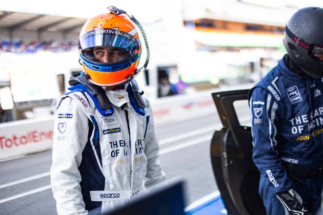 24 HEURES DU MANS 2026 - TEST DAY JAMES Ian (usa), Heart of Racing Team, Aston Martin Vantage AMR LMGT3 27, LM GT3, portrait during the Test Day of the 24 Hours of Le Mans 2026, 3rd round of the 2026 FIA World Endurance Championship, on June 7, 2026 on the Circuit des 24 Heures du Mans in Le Mans, France - Le MansFrance  Copyright: xJULIENxDELFOSSEx