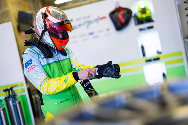 24 HEURES DU MANS 2026 - TEST DAY SMIECHOWSKI Jakub (pol), Inter Europol Competition, Oreca 07 Gibson 43, LMP2, portrait during the Test Day of the 24 Hours of Le Mans 2026, 3rd round of the 2026 FIA World Endurance Championship, on June 7, 2026 on the Circuit des 24 Heures du Mans in Le Mans, France - Le MansFrance  Copyright: xJULIENxDELFOSSEx