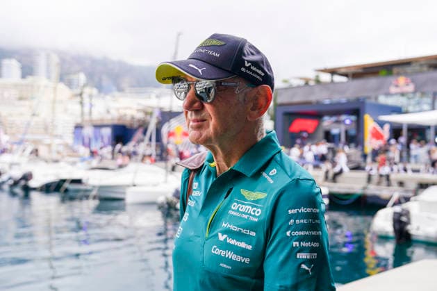 FORMULA ONE MONACO GRAND PRIX 2026 Adrian Newey (Aston Martin) arriving for race day during the Formula 1 Louis Vuitton Monaco Grand Prix 2026, 6th round of the 2026 Formula 1 World Championship, WM, Weltmeisterschaft from June 5th - 7th, 2026 at the Circuit de Monaco, Monte Carlo, Monaco. Credit: Robbie Hoad Every Second Media Editorial use only. All images are copyright Every Second Media Limited. No images may be reproduced without prior permission. Copyright: xIMAGO EveryxSecondxMediax ESM-2024-0366 RobbiexHoadx xEveryxSecondxMediax