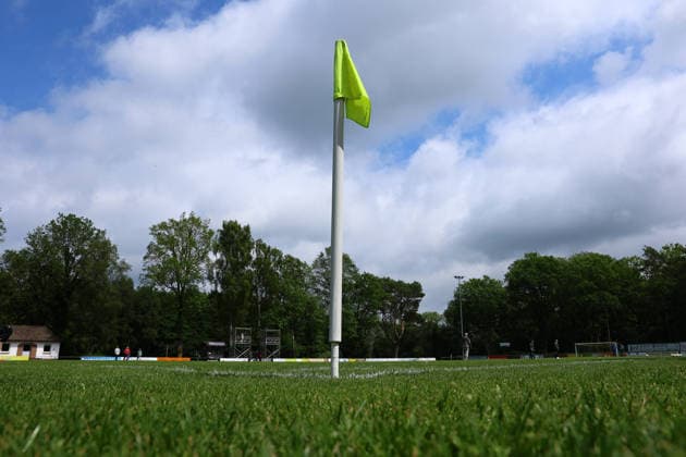 The A pitch in Heeslingen This is where Eimsbütteler TV and Blumenthaler SV play the third promotion match to the Regionalliga Nord Football I Men I Promotion round to Regionalliga Nord I Season 2025 2026 I 3 match I Eimsbütteler TV Blumenthaler SV I 07 06 2026 I A pitch Heeslingen