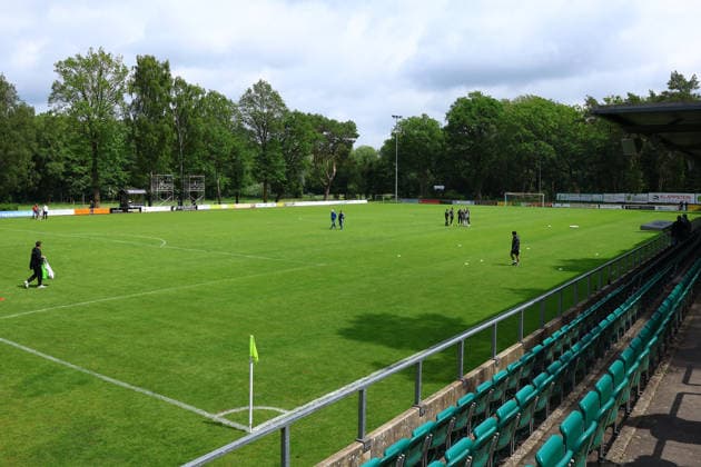 The A pitch in Heeslingen This is where Eimsbütteler TV and Blumenthaler SV play the third promotion match to the Regionalliga Nord Football I Men I Promotion round to Regionalliga Nord I Season 2025 2026 I 3 match I Eimsbütteler TV Blumenthaler SV I 07 06 2026 I A pitch Heeslingen