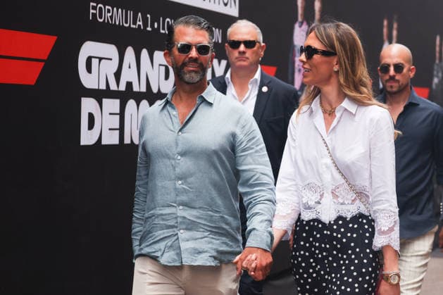 F1 Monaco Grand Prix 2026 Donald Trump Jr. and Bettina Anderson are seen in the paddock ahead of the Formula 1 Monaco Grand Prix at the Circuit de Monaco in Monte Carlo on June 7th, 2026. Monte Carlo Monaco  Copyright: xBeataxZawrzelx originalFilename:zawrzel-f1monaco260607_npbtn.jpg