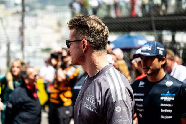 F1 - MONACO GRAND PRIX 2026 HULKENBERG Nico (ger), Audi F1 Team R26, portrait during the Formula 1 Grand Prix de Canada 2026, 6th round of the 2026 Formula One World Championship, WM, Weltmeisterschaft from June 5 to 7, 2026 on the Circuit de Monaco, in Monte-Carlo, Monaco - Monte-CarloMonaco  Copyright: xALBERTOxVIMERCATIx