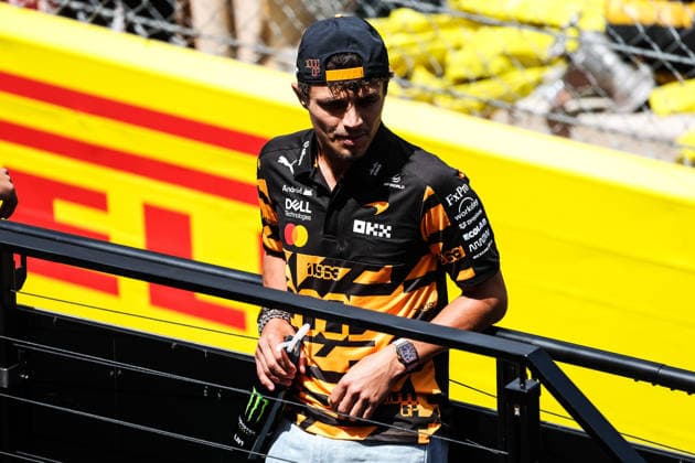F1 - MONACO GRAND PRIX 2026 NORRIS Lando (gbr), McLaren F1 Team MCL40, portrait during the Formula 1 Grand Prix de Canada 2026, 6th round of the 2026 Formula One World Championship, WM, Weltmeisterschaft from June 5 to 7, 2026 on the Circuit de Monaco, in Monte-Carlo, Monaco - Monte-CarloMonaco  Copyright: xEricxAlonsox