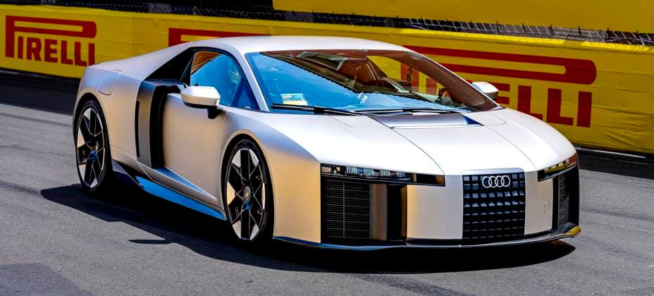 MONACO - The new Audi during the Formula 1 Monaco Grand Prix on the Monaco Street Circuit on June 6, 2026 in Monaco, Monaco. (Photo by DeFodi Images) - *** MONACO The new Audi during the Formula 1 Monaco Grand Prix on the Monaco Street Circuit on June 6, 2026 in Monaco, Monaco Photo by DeFodi Images