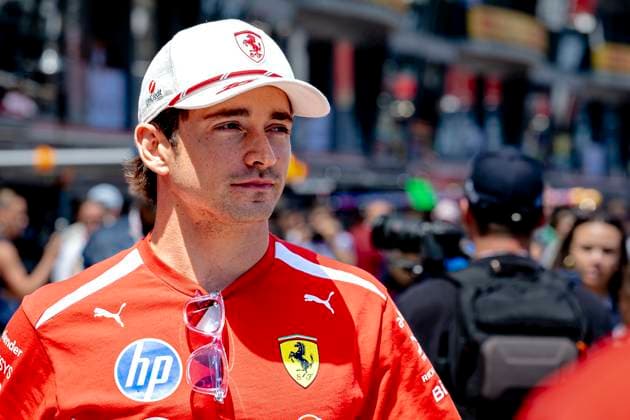 MONACO Formula 1 driver Charles Leclerc of Scuderia Ferrari HP during the Formula 1 Monaco Grand Prix on the Monaco Street Circuit on June 6, 2026 in Monaco, Monaco Photo by DeFodi Images