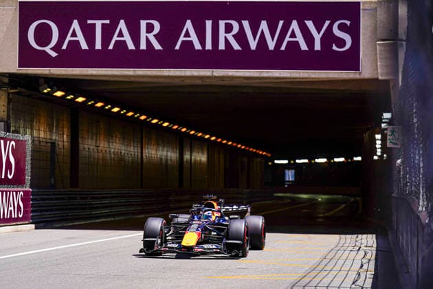Formula 1 Grand Prix de Monaco 2026 - Round 8 - Circuit de Monaco (3) Max Verstappen (NED) - Oracle Red Bull Racing - Red Bull RB22 - Red Bull Ford during the Saturday of Formula 1 Grand Prix de Monaco 2026 at Circuit de Monaco in Monte Carlo, Monaco. Round 8 of the 2026 FIA Formula One World Championship, WM, Weltmeisterschaft held June 5-7, 2026. The iconic Circuit de Monaco, the jewel of the Formula 1 calendar, winds through the narrow streets of Monte Carlo in the Principality of Monaco. Photo by Alessio De Marco ABACAPRESS.COM Monte Carlo Monaco Monaco  Copyright: xDexMarcoxAlessio ABACAx
