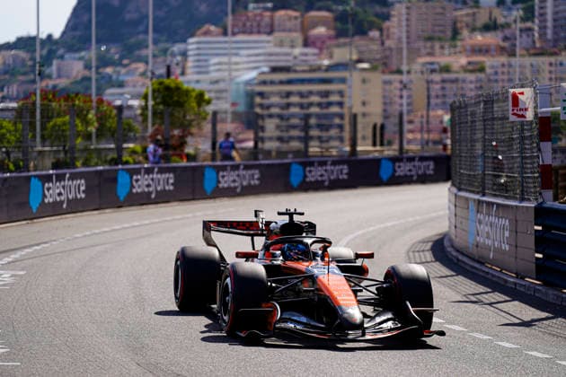 Formula 1 Grand Prix de Monaco 2026 - Round 8 - Circuit de Monaco (81) Oscar Piastri (AUS) - McLaren Mastercard F1 Team - McLaren MCL40 - Mercedes during the Saturday of Formula 1 Grand Prix de Monaco 2026 at Circuit de Monaco in Monte Carlo, Monaco. Round 8 of the 2026 FIA Formula One World Championship, WM, Weltmeisterschaft held June 5-7, 2026. The iconic Circuit de Monaco, the jewel of the Formula 1 calendar, winds through the narrow streets of Monte Carlo in the Principality of Monaco. Photo by Alessio De Marco ABACAPRESS.COM Monte Carlo Monaco Monaco  Copyright: xDexMarcoxAlessio ABACAx