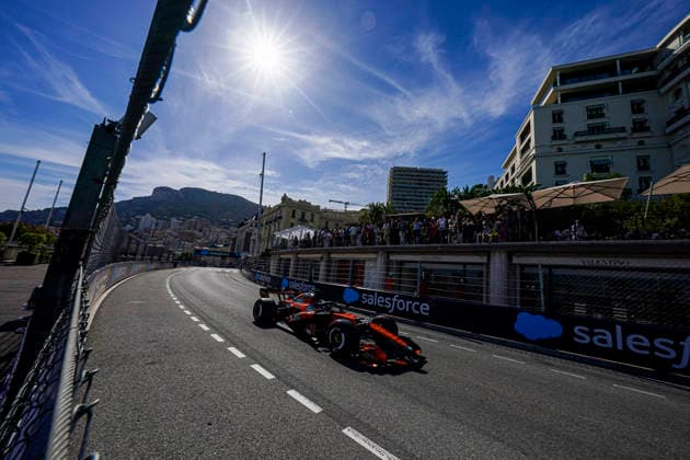 Formula 1 Grand Prix de Monaco 2026 - Round 8 - Circuit de Monaco (81) Oscar Piastri (AUS) - McLaren Mastercard F1 Team - McLaren MCL40 - Mercedes during the Saturday of Formula 1 Grand Prix de Monaco 2026 at Circuit de Monaco in Monte Carlo, Monaco. Round 8 of the 2026 FIA Formula One World Championship, WM, Weltmeisterschaft held June 5-7, 2026. The iconic Circuit de Monaco, the jewel of the Formula 1 calendar, winds through the narrow streets of Monte Carlo in the Principality of Monaco. Photo by Alessio De Marco ABACAPRESS.COM Monte Carlo Monaco Monaco  Copyright: xDexMarcoxAlessio ABACAx