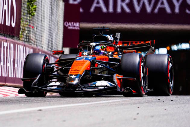 Formula 1 Grand Prix de Monaco 2026 - Round 8 - Circuit de Monaco (81) Oscar Piastri (AUS) - McLaren Mastercard F1 Team - McLaren MCL40 - Mercedes during the Saturday of Formula 1 Grand Prix de Monaco 2026 at Circuit de Monaco in Monte Carlo, Monaco. Round 8 of the 2026 FIA Formula One World Championship, WM, Weltmeisterschaft held June 5-7, 2026. The iconic Circuit de Monaco, the jewel of the Formula 1 calendar, winds through the narrow streets of Monte Carlo in the Principality of Monaco. Photo by Alessio De Marco ABACAPRESS.COM Monte Carlo Monaco Monaco  Copyright: xDexMarcoxAlessio ABACAx