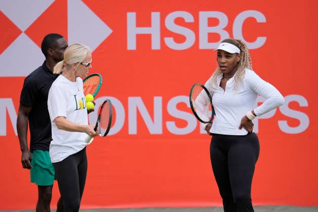 HSBC Championships - Previews Serena Williams practices ahead of her return to competition at the HSBC Championships 2026 Women s tennis tournament at The Queen s Club in London, England, on June 7, 2026. London Greater London United Kingdom  Copyright: xOwenxHammondx originalFilename:hammond-thehsbcc260607_npszO.jpg