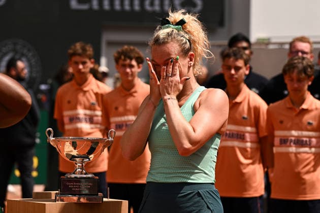 2026 Roland Garros Womans Doubles Final Katerina Siniakova CZE Taylor Townsend USA vs Anna Danilina KAZ Aleksandra Krunic SRB