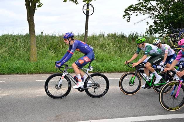 Brussels Cycling Classic 2026 Cycling Race BRUSSEL, BELGIUM - JUNE 07 : Biesterbos Frits (NED) of Team Picnic PostNL in action during the 106th edition of Brussels Cycling Classic an UCI ProSeries 1.Pro one day cycling road race for Men Elite of 206.3 km with start in Brussel and finish in Brussel on June 7, 2026 in Brussel, Belgium, 07 06 2026 ( Motordriver Stephan Boone - Brussel Belgium  Copyright: xTomasxSiskx