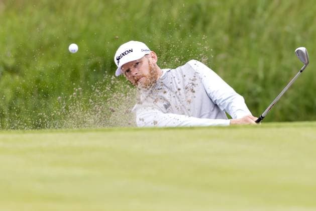 BADHOEVEDORP - Sebastian Söderberg (SWE) in action on the final day of the KLM Open golf tournament at golf club The International. SANDER KONING ANP xVIxANPxSportx xxANPxIVx 560373370 originalFilename: 560373370.jpg