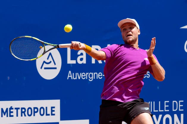 Tennis, ATP tournament in Lyon