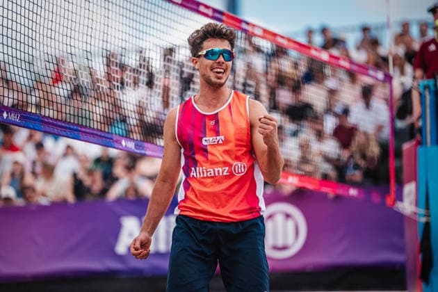 Beach volleyball men Allianz German Beach Tour 2026 Tourstop Berlin 07 06 2026 Lui Wüst is looking forward to Berlin Funkhaus Beach Berlin Germany
