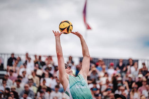 Beach volleyball men Allianz German Beach Tour 2026 Tourstop Berlin 07 06 2026 Feed from Philipp Huster Berlin Funkhaus Beach Berlin Germany