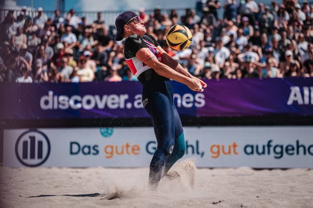 Beach volleyball women Allianz German Beach Tour 2026 Tourstop Berlin 07 06 2026 Melanie Gernert Berlin Funkhaus Beach Berlin Germany