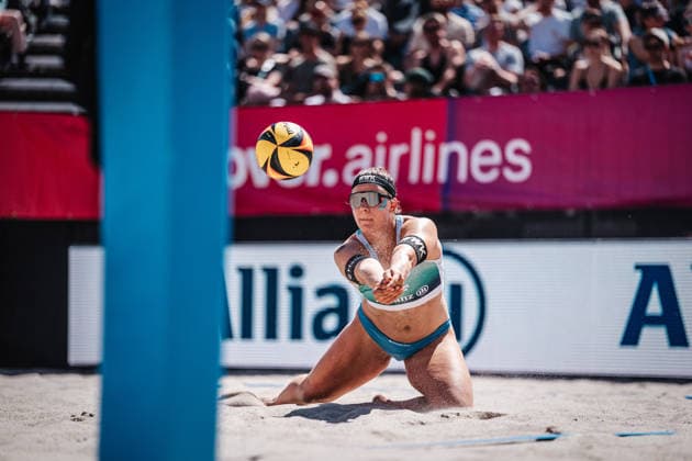 Beach volleyball women Allianz German Beach Tour 2026 Tourstop Berlin 07 06 2026 Anna Lena Grüne Berlin Funkhaus Beach Berlin Germany
