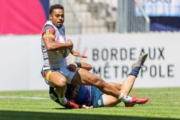Rugby, Sevens Rugby World Cup in Bordeaux, Germany - Argentina
