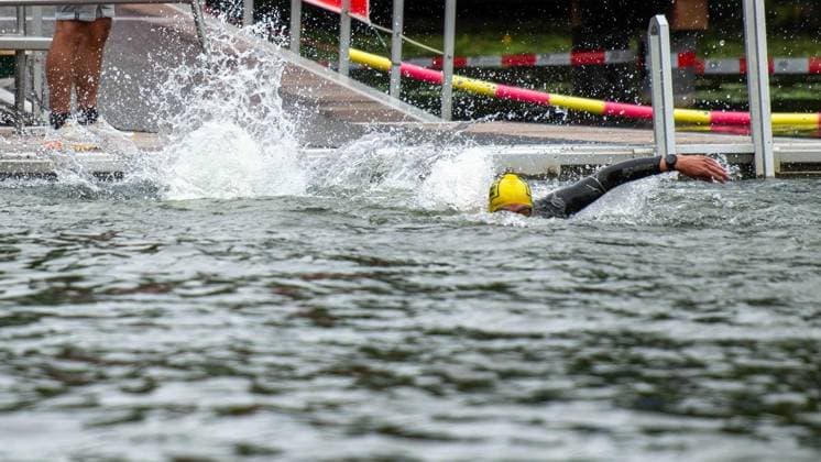 First Enni Triathlon Moers FOR EDITORIAL PURPOSES ONLY EDITORIAL USE ONLY p , at the first Enni Triathlon on Sunday, 07 06 2026, in Moers Germany NRW Moers Copyright ChristianxCreon Copyright: ChristianxCreon doc866nwif26ohxgx6iva5 ,EDITORIAL USE ONLY
