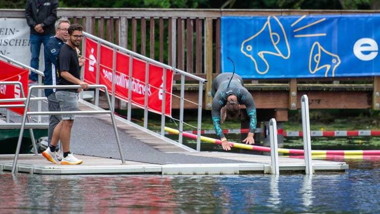 First Enni Triathlon Moers FOR EDITORIAL PURPOSES ONLY EDITORIAL USE ONLY p , at the first Enni Triathlon on Sunday, 07 06 2026, in Moers Germany NRW Moers Copyright ChristianxCreon Copyright: ChristianxCreon doc866nwgoe95vfyrml1kwd ,EDITORIAL USE ONLY