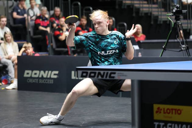 Andre Bertelsmeier GER Erfurt TT Finals 2026 German Championships, Table Tennis Exhibition Hall Erfurt 07 06 2026 GER Erfurt TT Finals 2026 German Championships, Table Tennis Exhibition Hall Erfurt 07 06 2026 Thuringia German Championships 06 06 2026 Erfurt Copyright: xEibner-Pressefoto JoergxHirschx EP_JHH