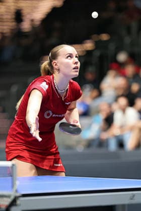 Annett Kaufmann GER Erfurt TT Finals 2026 German Championships, Table Tennis Exhibition Hall Erfurt 07 06 2026 GER Erfurt TT Finals 2026 German Championships, Table Tennis Exhibition Hall Erfurt 07 06 2026 Thuringia German Championships 06 06 2026 Erfurt Copyright: xEibner-Pressefoto JoergxHirschx EP_JHH