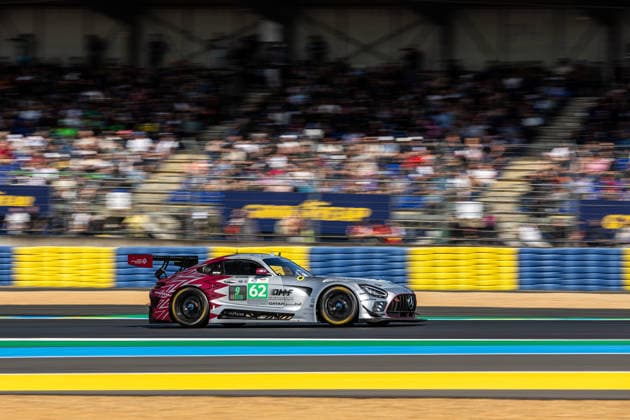 AUTOMOBILE : 24 Heures du Mans - Essais - 07 06 2026 62 Team Qatar By Iron Lynx (QAT) Mercedes-AMG LMGT3 (LMGT3) Abdulla Ali Al-Khelaifi (QAT) Julian Hanses (GER) Giuliano Alesi (FRA) during the test day for the 24 Hours of Le Mans, the third round of the 2026 FIA WEC Championship, at the 24 Hours of Le Mans circuit on June 7, 2026 in France. Le MansFrance  Copyright: xKristofxVermeulen MPSxAgencyx