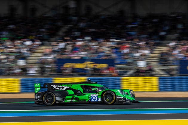 AUTOMOBILE : 24 Heures du Mans - Essais - 07 06 2026 29 Forestier Racing By Panis (FRA) Oreca 07 Gibson (LMP2) Louis Rousset (FRA) Esteban Masson (FRA) Oliver Gray (GBR) during the test day for the 24 Hours of Le Mans, the third round of the 2026 FIA WEC Championship, at the 24 Hours of Le Mans circuit on June 7, 2026 in France. Le MansFrance  Copyright: xKristofxVermeulen MPSxAgencyx