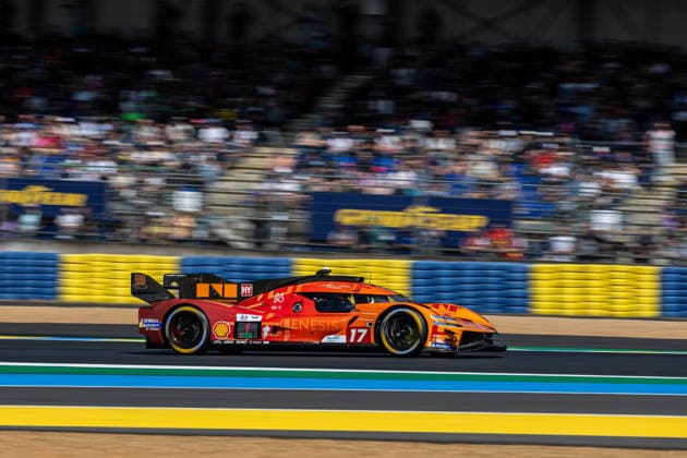 AUTOMOBILE : 24 Heures du Mans - Essais - 07 06 2026 17 Genesis Magma Racing (KOR) Genesis GMR-001 (Hypercar) AndrÃ Lotterer (GER) Luis Felipe Derani (BRA) Mathys JAUBERT (FRA) during the test day for the 24 Hours of Le Mans, the third round of the 2026 FIA WEC Championship, at the 24 Hours of Le Mans circuit on June 7, 2026 in France. Le MansFrance  Copyright: xKristofxVermeulen MPSxAgencyx