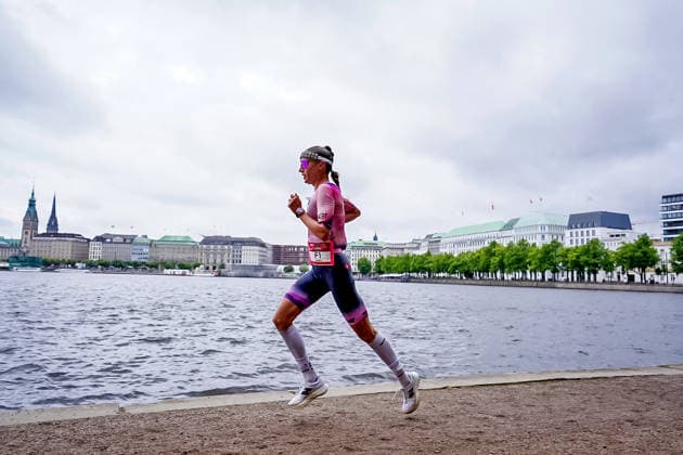 Ironman Hamburg Laura Philipp fights her way to second place after a furious marathon 07 06 26 Top German triathlete Laura Philipp secures second place at the Ironman Hamburg European Pro Womens Ironman Championship on June 7, 2026 After a weak phase on the bike, Philipp started the run in seventh place and ran a thrilling marathon to finish in second place in a time of 8 12 29 hours, just behind winner Solveig Løvseth Hamburg Hamburg Germany 260607_im_hh_jr0001
