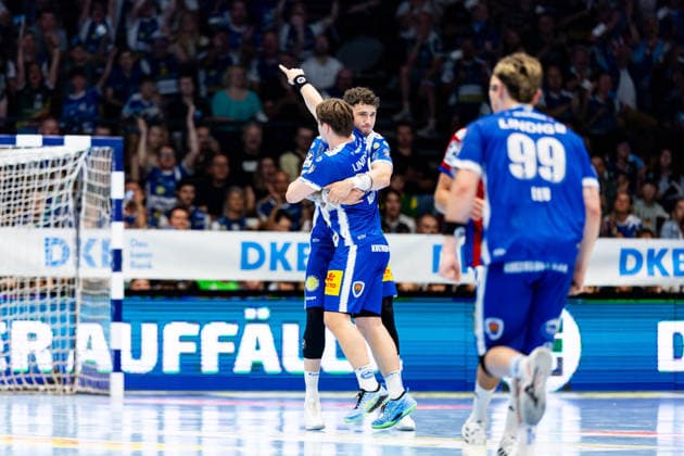 07 06 2026, GER, Handball, Men, Season 25 26, Daikin 1 Bl, 34 Matchday, ThSV Eisenach HSV Hamburg Handball Sport Verein Hamburg 99817 Eisenach Werner Assmann Halle Am Sportp Thueringen Germany
