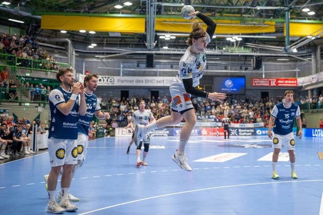 Franko Lastro FRISCH AUF Goeppingen, 28 in the air Bergischer HC vs Frisch Auf Goeppingen, Handball, DAIKIN HBL, 34 Matchday, Season 2025 2026, 07 06 2026 Bergischer HC vs Frisch Auf Goeppingen, Handball, DAIKIN HBL, 34 Matchday, Season 2025 2026, 07 06 2026 Wuppertal Copyright: xEibner-Pressefoto ThomasxHaeslerx EP_THR