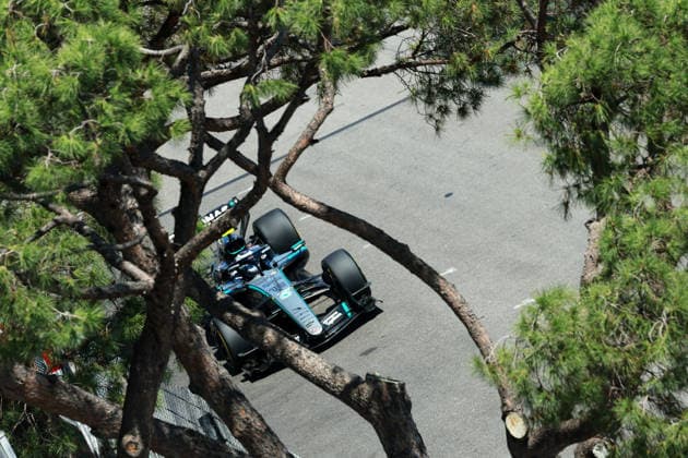 F1 - MONACO GRAND PRIX 2026 12 KIMI ANTONELLI Andrea (ita), Mercedes AMG F1 Team W17, action during the Formula 1 Grand Prix de Canada 2026, 6th round of the 2026 Formula One World Championship, WM, Weltmeisterschaft from June 5 to 7, 2026 on the Circuit de Monaco, in Monte-Carlo, Monaco - Monte-CarloMonaco  Copyright: xDPPIx