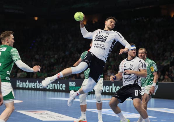 GER HBL Season 2025 2026 FÜCHSE Berlin vs SG Flensburg Handewitt, 07 06 26, Max Schmeling Halle, Berlin, Marco GRGIC SG Flensburg Handewitt 17