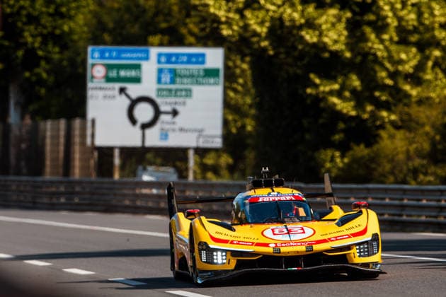 24 HEURES DU MANS 2026 - TEST DAY 83 YE Yifei (chn), KUBICA Robert (pol), HANSON Phil (gbr), AF Corse, Ferrari 499P 83, Hypercar, action during the Test Day of the 24 Hours of Le Mans 2026, 3rd round of the 2026 FIA World Endurance Championship, on June 7, 2026 on the Circuit des 24 Heures du Mans in Le Mans, France -  Copyright: xDPPIx